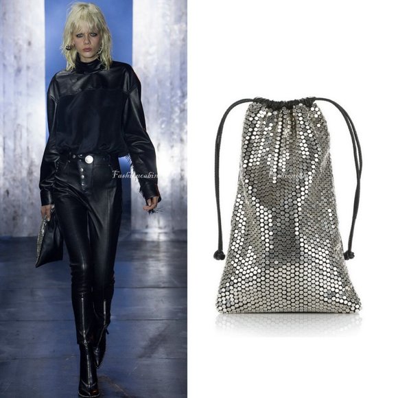 NEW Alexander Wang RUNWAY Studded Leather Bag